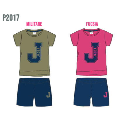 GIRL'S PAJAMA M/M P2017 Tellini S.r.l. Wholesale Clothing