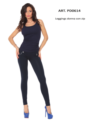 WOMEN'S LEGGINGS PD0614 Tellini S.r.l. Wholesale Clothing