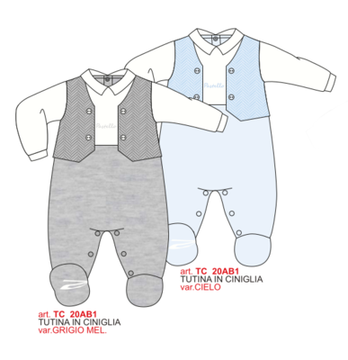 NEWBORN ONEsie TC20AB1 Tellini S.r.l. Wholesale Clothing