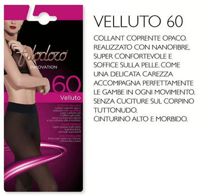 VELVET WOMEN'S TIGHTS 60 Tellini S.r.l. Wholesale Clothing