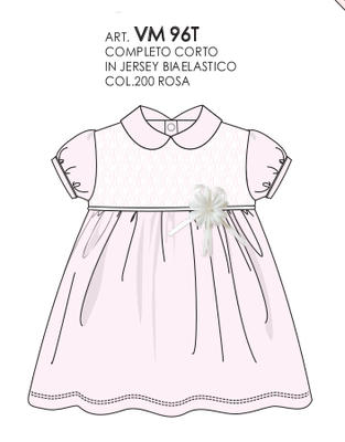 BABY DRESS VM96T Tellini S.r.l. Wholesale Clothing