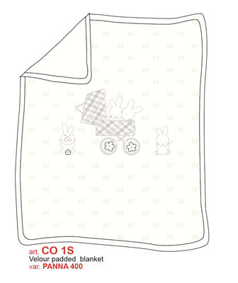 BABY BLANKET CO1S Tellini S.r.l. Wholesale Clothing