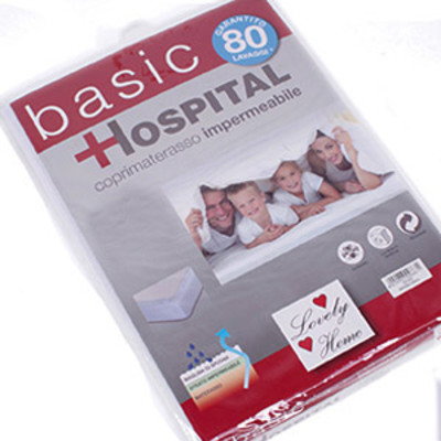 COPRIMATERASSO 2P HOSPITAL BASIC IMPERM 193537 Ingrosso Accessori letto Tellini S.r.l.