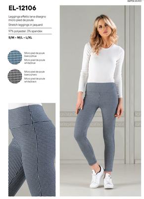 LEGGINGS DONNA EL12106 Tellini S.r.l. Ingrosso Abbigliamento