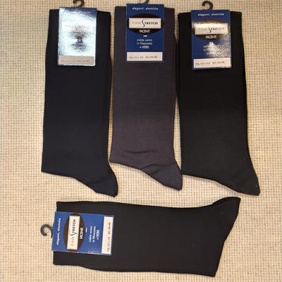 MEN'S LONG SOCKS THIN STRETCH Tellini S.r.l. Wholesale Clothing