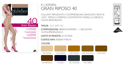 Filodoro Clio 50 opaque microfiber tights for women - Filodoro