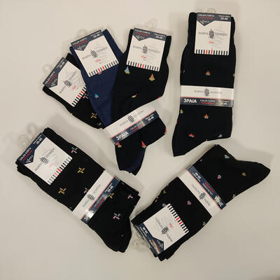 TRIS SHORT SOCKS MAN MF318 Tellini S.r.l. Wholesale Clothing