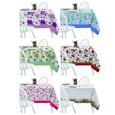 TABLECLOTH 12P SPRINGTIME 140X240 Tellini S.r.l. Wholesale Clothing