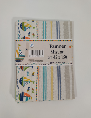 RUNNER SKIPPER CENTERPIECE 45X150 Tellini S.r.l. Wholesale Clothing