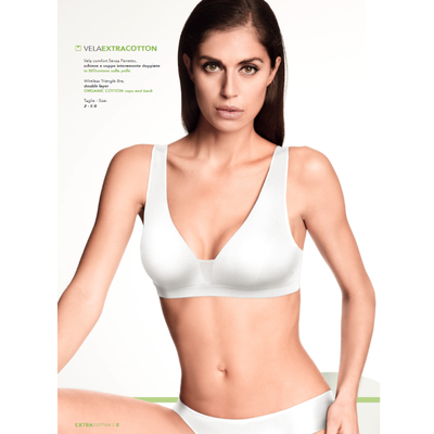 EXTRACOTTON WOMEN'S BRA 1944VELA Tellini S.r.l. Wholesale Clothing